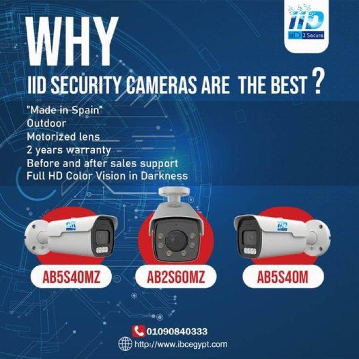  كاميرات مراقبة بها معامل حماية IP 67 1