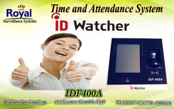 		انظمة حضور والانصراف بالبصمة و الكارت ماركة ID WATCHER  موديل IDF 400A