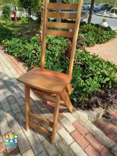 سلم كرسي 2ف1 من الخشب الزان متعدد الاستخدامات  01013518080 3