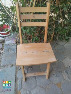 سلم كرسي 2ف1 من الخشب الزان متعدد الاستخدامات  01013518080 5