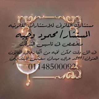 اشهر محام تاسيس شركات في مصر 1