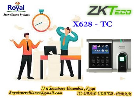 جهاز حضور وانصراف ماركة ZKTeco  موديل X628-TC 1