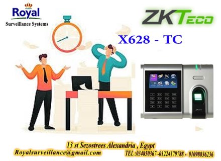 جهاز حضور وانصراف ماركة ZKTeco  موديل X628-TC