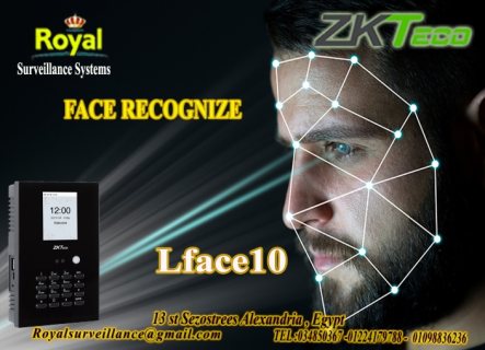    جهاز حضور وانصراف ماركة ZK Teco  موديل Lface10 1