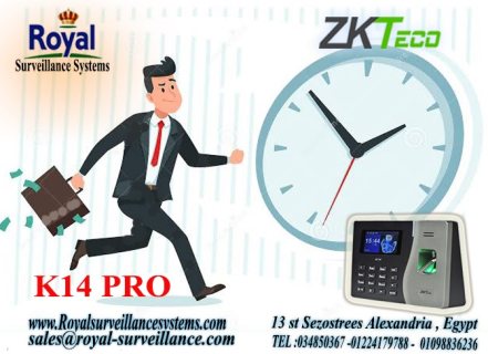 نظام حضور وأنصراف ZKTeco موديل K14 PRO 1