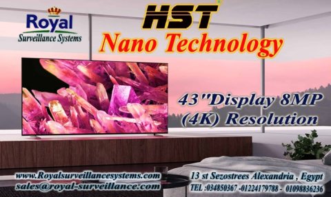 Nano Technology display MODEL HST-LED43A-4K  شاشات عرض بتكنولجية النانو