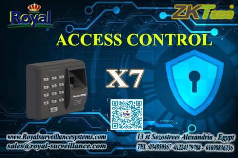 Access control zkteco model x7 