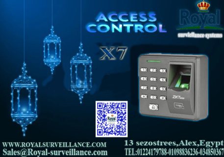 Access control zkteco model x7  اكسيس كنترول عروض شهر رمضان 