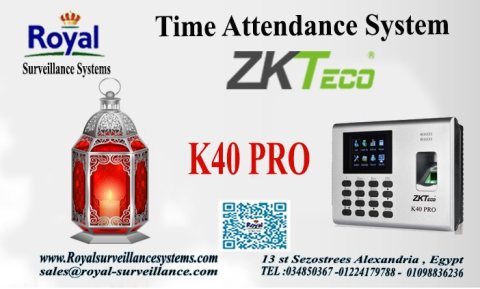 جهاز حضور وانصراف براندZK Teco  موديل K40 Pro 1