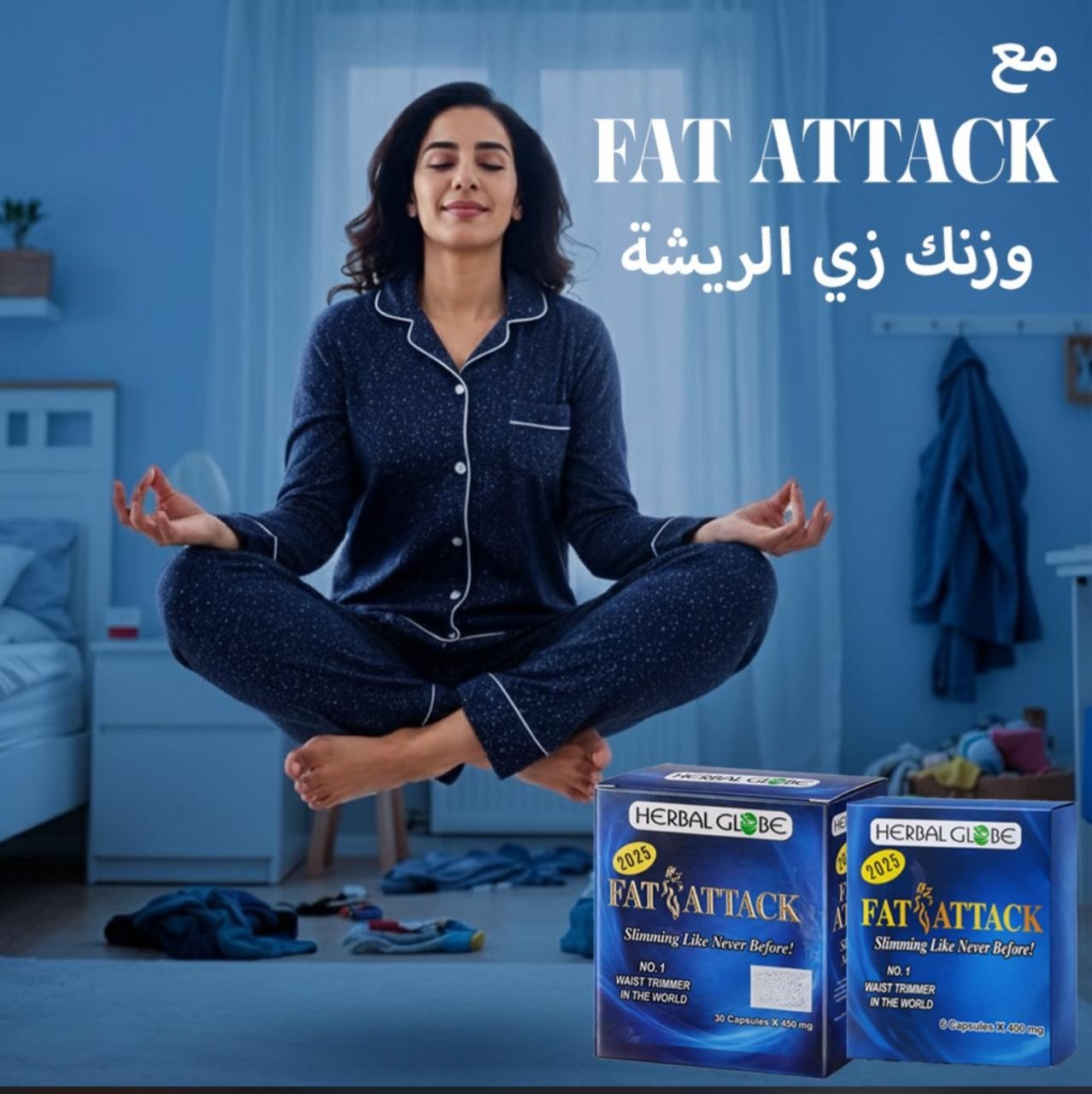 للتخسيس كبسولات فات اتاك FAT ATTACK