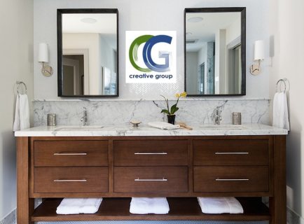 اثاث حمام - تصميم وحدة حمامك باقل الاسعار مع شركة كرياتف جروب 01203903309 1
