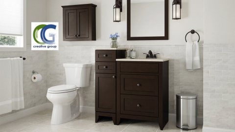 وحدات حمام 85 سم- افضل تصاميم وحدات الحمام مع شركة كرياتف  جروب 01203903309
