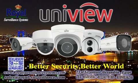 كاميرات مراقبةUNV IP HD في اسكندرية