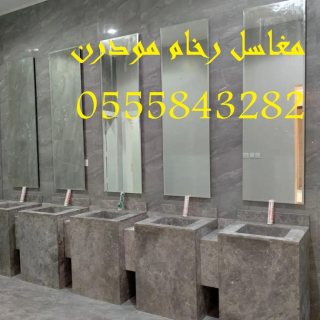  مغاسل رخام , مغاسل حمامات منوعة , صور مغاسل حمامات بسيطه 4