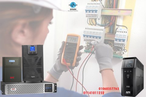 سبارك صيانة ups  apc داخل لضمان وخارج الضمان 01141011232/01068357763