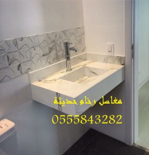  مغاسل رخام , تفصيل مغاسل رخام حمامات في الرياض 5