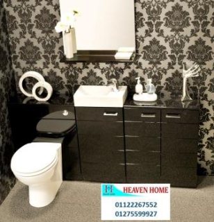دولاب تخزين للحمام - افضل اشكال وحدات الحمام  فى شركة هيفين هوم 01287753661