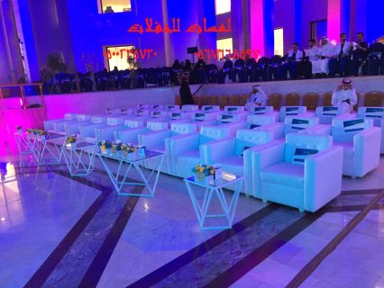 تأجير طاولات بوفيه وكراسي في الرياض ، طاولات كوكتيل ، دفايات 8597 766 056 4