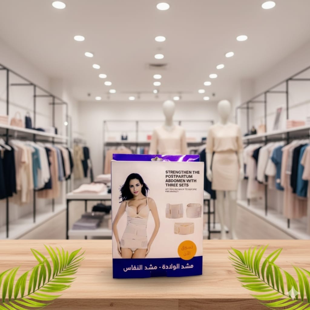 استعدي قوامك بعد الولادة مع مشد النفاس 01012187661