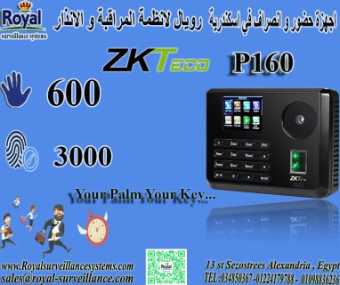 جهاز بصمة حضور و انصراف في اسكندرية Zkteco P160