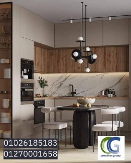 مطابخ  hpl/ شركة كرياتف جروب  للمطابخ والاثاث  01270001659