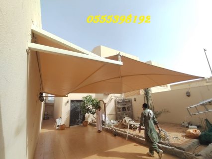 جلسات مظلات حدائق منزلية الرياض 0555398192 4