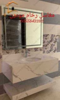  مغاسل رخام , صور مغاسل حمامات في الرياض  6