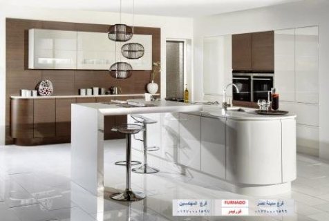 مطبخ بولى لاك سعر المتر - شركة فورنيدو اثاث - مطابخ 01270001597