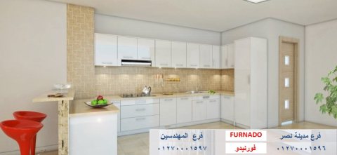 مطبخ اكريليك سعر المتر- شركة فورنيدو اثاث - مطابخ  01270001597