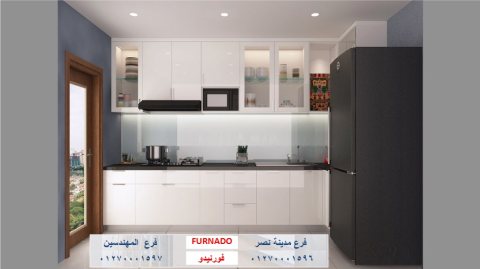 مطبخ اكريليك الوان - شركة فورنيدو اثاث - مطابخ   01270001596