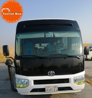 Rent Toyota Coaster in Egypt 1