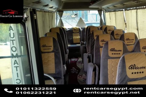 Rent Toyota Coaster in Egypt 4