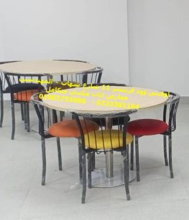 طاولات دائرية اثاث وكراسي مطاعم كراسي بار 