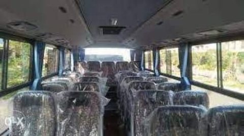 تأجير حافلة مدرسية ميتسوبيشي 28 راكبًا ايجار نقل سياحي 2