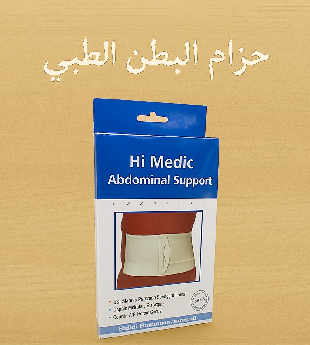 حزام البطن الطبي المدعم من هاي مديك - دعم وتثبيت مثالي01012187661