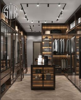 دريسنج روم مودرن صور 2024 Safety Wood للمطابخ والدريسنج روم