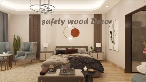مكاتب تشطيبات شقق  Safety wood decor لتشطيبات والديكورات01507430363