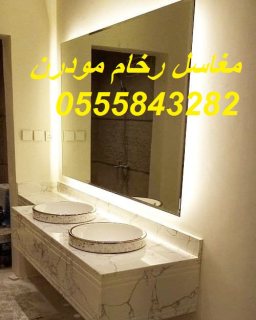  مغاسل رخام ، مغاسل حمامات شيك مغاسل كلاسيكية 4