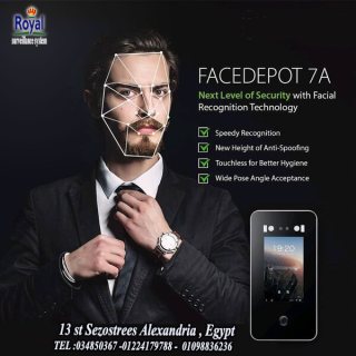 اجهزة حضور و انصراف في اسكندرية  Facedepot-7A zkteco  1