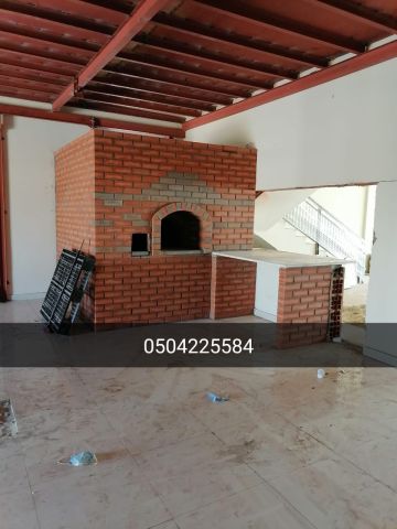 بناء افران  طابونة .افران نابولي بيتزا . فرن بيتزا نابولي .  بناء 6