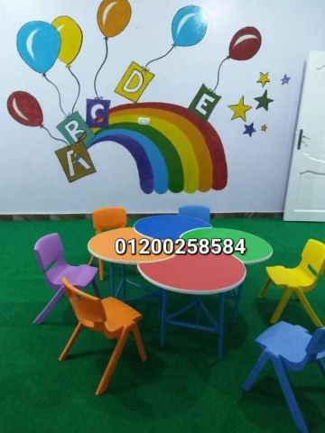 اثاث حضانات كراسي و ترابيزات فرش وتجهيز حضانات 3