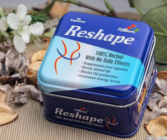 Reshape 100% Herbal With No Side Effects 30 Capsules كبسولات ريشب 3