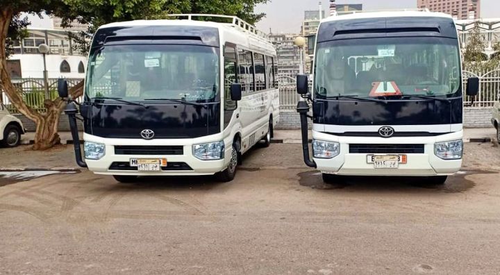 تويوتا كوستر للايجار الى الفيوم 01067451866 5