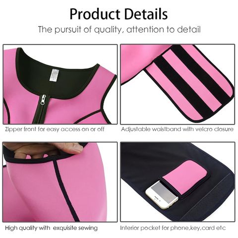 مشد حراري للتخسيس Hot Sweat Body Vest 4