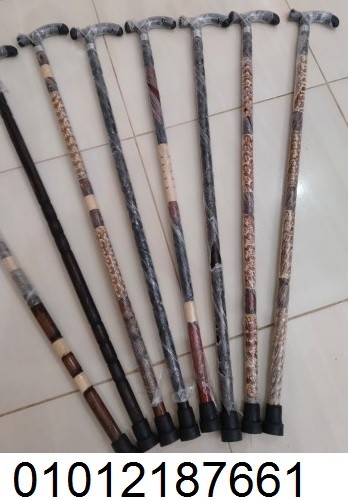 عكاز العصا الخشبية – دعم آمن