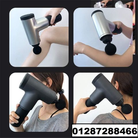 مسدس تدليك عضلات الجسم Fascial Gun لتخفيف الآلام والاسترخاء 2