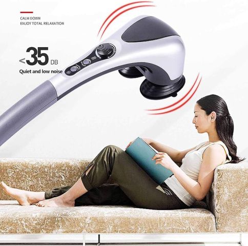 جهاز تدليك الجسم المزدوج double heads heating massager  4