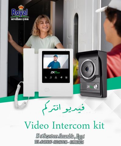  فيديو انتركم #ZKTeco video intercom