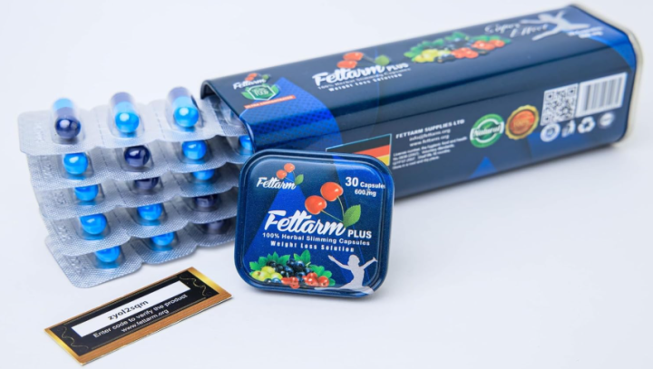 كبسولات فيتارم بلو للتخسيس 30 كبسولة– fettarm blue 30 caps 3
