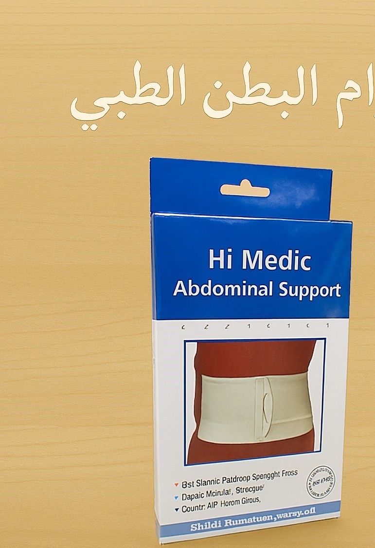 حزام البطن الطبي المدعم من هاي مديك - دعم وتثبيت مثالي